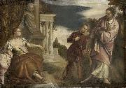 Paolo Veronese De keuze tussen deugd en hartstocht oil painting reproduction